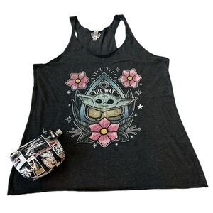 Star Wars Bundle-The Mandalorian Planchette The Child Grogu‎ Tank Top/Mak…